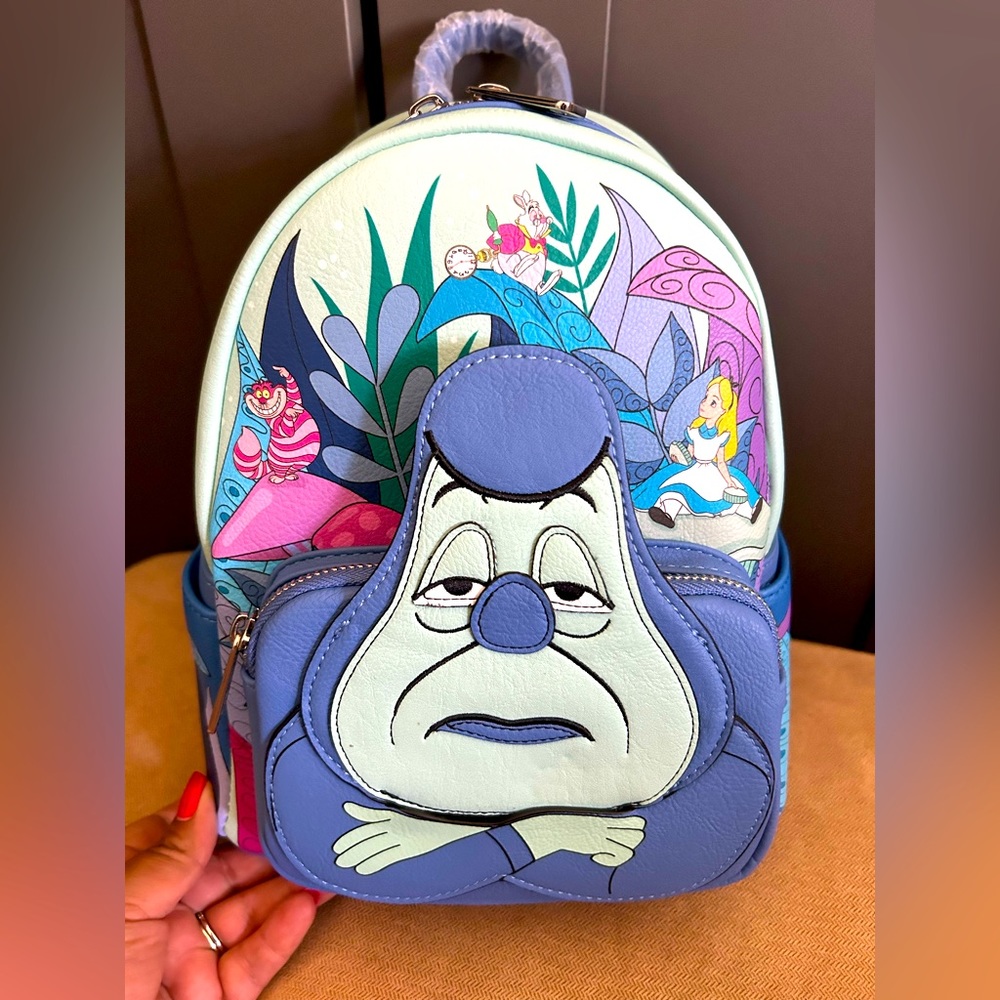Alice in Wonderland DisneyParks exclusive Mini backpack by Loungefly.